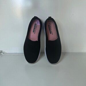 U.S. Polo Assn. Women's Black and White Sneakers